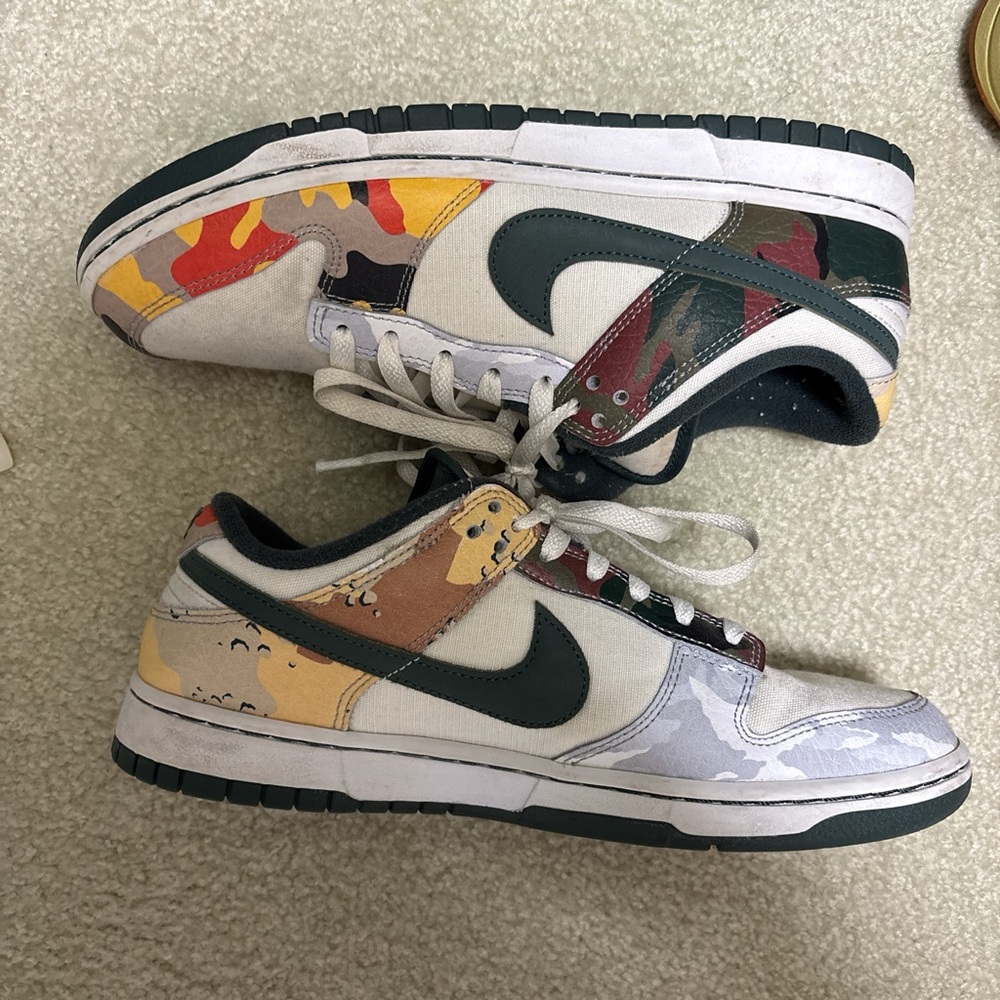 Nike Multicolor Patchwork Sneakers
